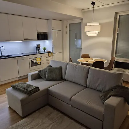 Tyylikaes Ja Kodikas Kaksio Palveluiden Laehellae